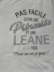 Cute White Graphic Tee