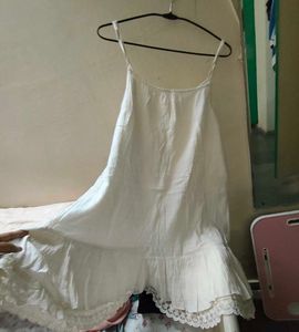 White Babydoll Slip Dress