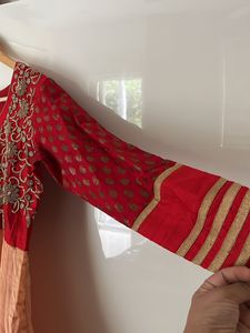 Ethnic Gown With Hand Embroidery