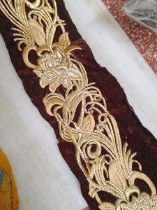 Beautiful Jery  and Zircon Stone Work Lease