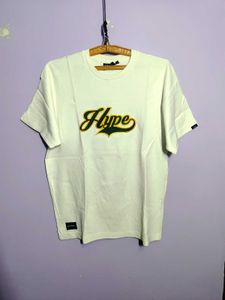 Hype White Graphic Tee