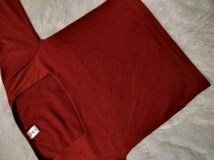 It&#39;s a Beautiful Maroon Colour For Medium Skin Ton