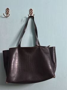 Brown Hangbag