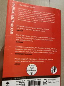 One Of Best Selling Murakami Fiction Book