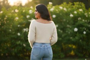 New Knit Cropped Sweater