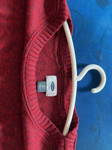 Old Navy Red Knit Sweater