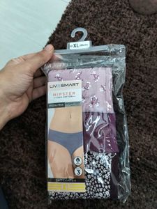 Live Smart Hipster Panties - Pack of 3