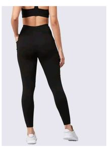 Mesh Panel gym pants