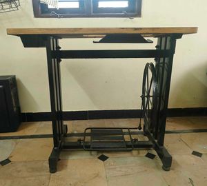 Vintage Sewing Machine Table