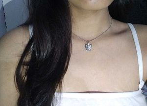 Silver Butterfly Pendant