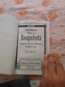 English Class 11 SNAPSHOT