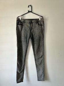 Grey Wash Denim Jeans