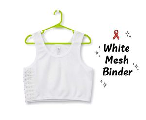 White Mesh Binder 🤍