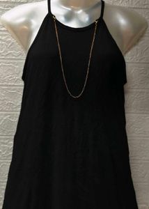 Black Spaghetti Tank Top