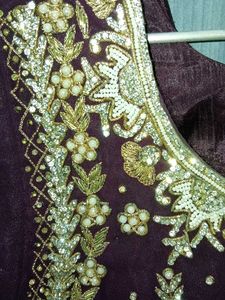 Heavy Embroidered Kurta garara set