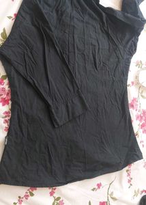 Women&#39;s Black Formal Shirt
