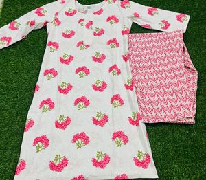 Beautiful Kurti Pant Set Unused