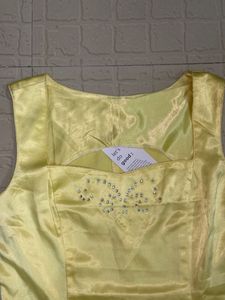 Yellow Sleeveless Dress