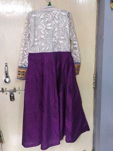 Umbrella Cut Front Open Anarkali Suit