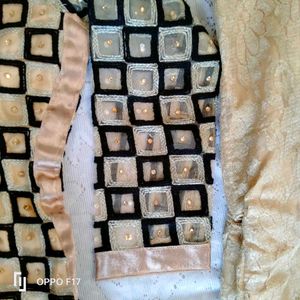 Black Golden Plaza Set