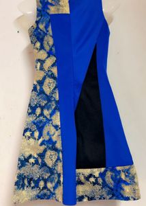 Color Block Mini Dress