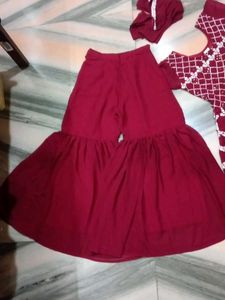 SHARARA KURTI DUPATTA SET