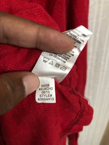 Aeropostle Red Long Sleeve T Shirt