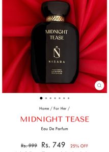 Nisara Midnight Tease Perfume