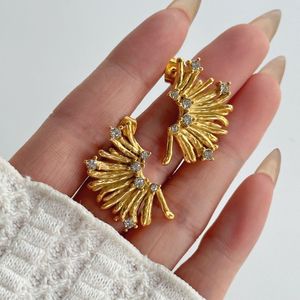 Golden Bloom studs