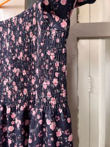 Floral Print Midi Dress