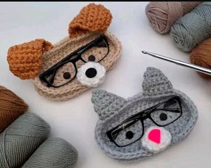 Crochet Glasses Holder🕶️