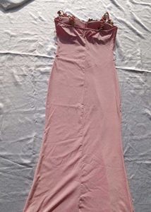 Brand New(Urbanic) Pink Floral Embroidered Dress