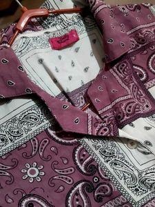 Patterned Casual Shirt