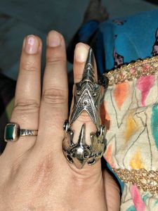 Statement Gothic Finger Ring