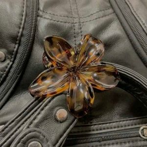 Flower Hair Claw Clip