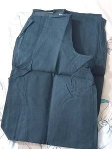 Elegant Black Chikankari Kurta
