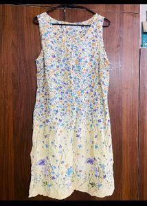 Floral Dress Summer Use Light Fabric