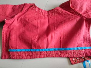 Embroidered Red Blouse