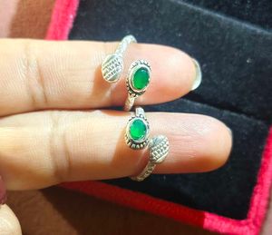 pure silver Toe rings