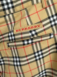 Burberry Plaid Shorts