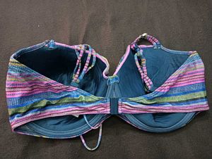 Striped Bikini 🖤40G Top