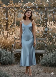 Elegant satin Slip Dress