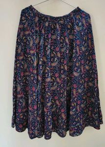 Paisley Print Ethnic Skirt