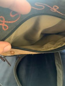 Kashmiri Aari Embroidered Sling Bag