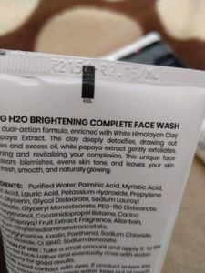 SpringH2O Brightening Face Wash