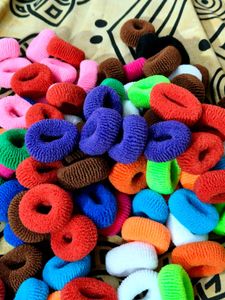 Set Of 50 Pc Different Colours Rubber Band
