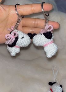 Crochet Handmade Amigurumi Keychain Or Bag Charm