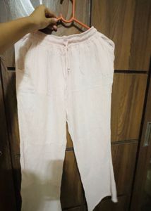 Pink Linen Pants