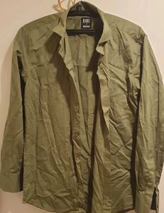 Amiri Olive Shirt