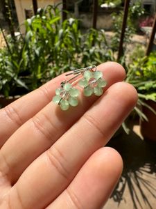 Bead Flower Earring